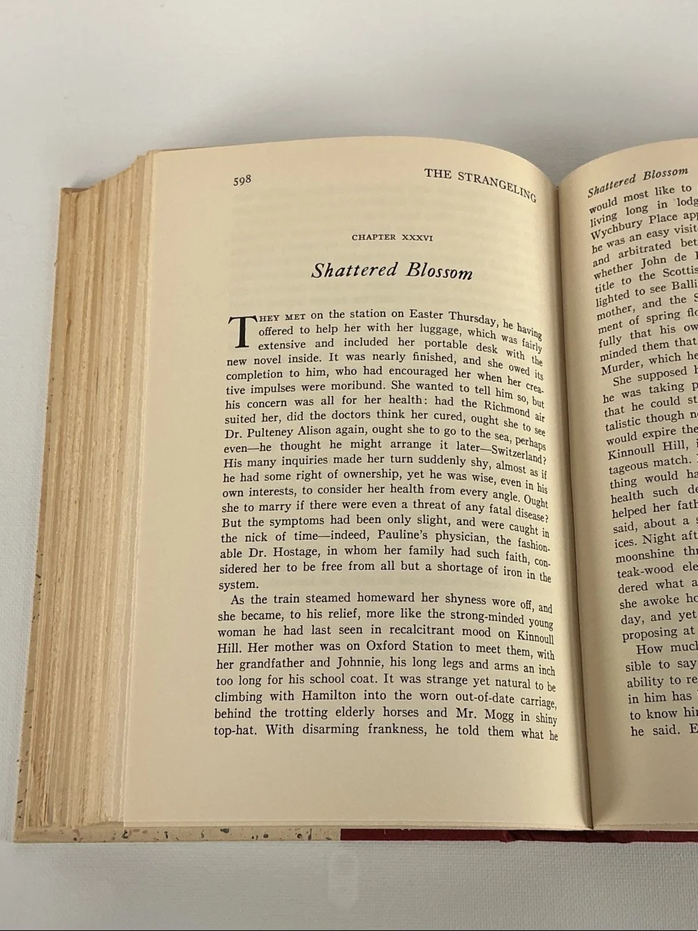 Bobbs-Merrill The Strangeling 1954 First Edition Vintage Alice Harwood Hardcover